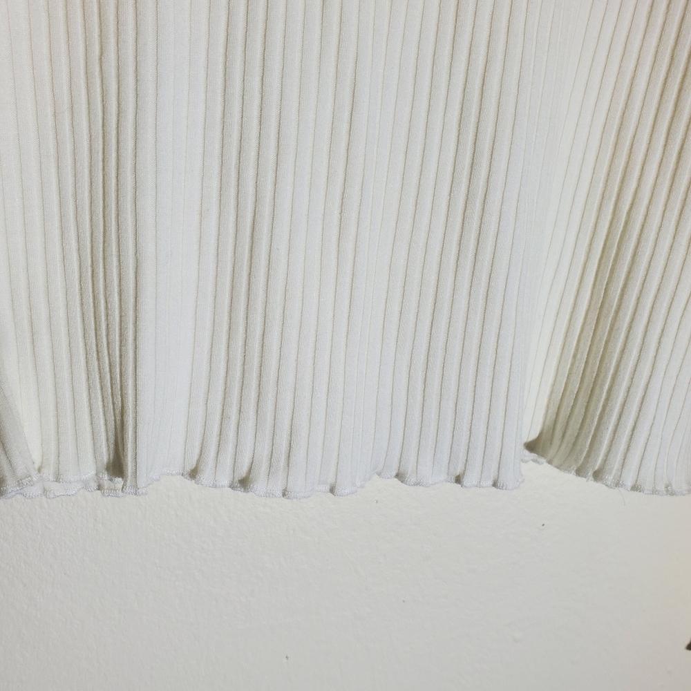 American Rag Ribbed Ribbed Knit Long Sleeve Top - Picture 3 of 7